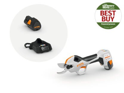 STIHL ASA 20 CORDLESS SECATEURS WITH AS 2 BATTERY AND AL 1 CHARGER
