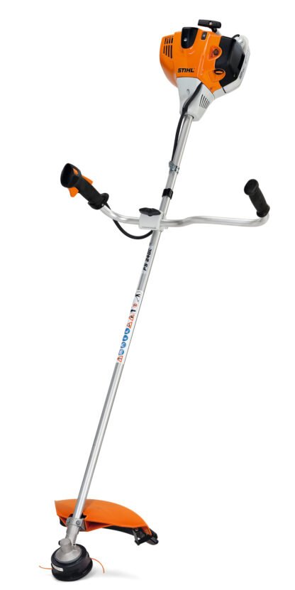 STIHL FS 240 C-E PETROL BRUSHCUTTER - AUTOCUT 25-2 MOWING HEAD & GRASSCUT 230-4 BLADE