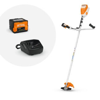 STIHL FSA 80 CORDLESS BRUSHCUTTER WITH AK 30 BATTERY AND AL 101 CHARGER - GRASSCUT 230-2 BLADE