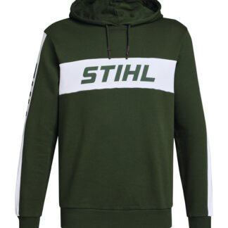 STIHL GREEN COLOURBLOCK HOODIE - XXXL