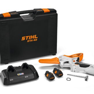 STIHL GTA 40 CORDLESS PRUNER WITH 2X AS 2 BATTERIES AND AL 5-2 CHARGER