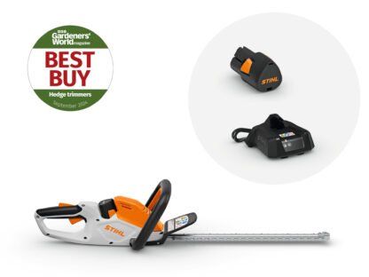 STIHL HSA 30 CORDLESS HEDGE TRIMMER WITH AS 2 BATTERY AND AL 1 CHARGER - BLADE LENGTH 45 CM / 18"
