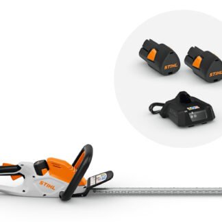 STIHL HSA 40 CORDLESS HEDGE TRIMMER WITH 2X AS 2 BATTERY AND AL 1 CHARGER - BLADE LENGTH 50 CM / 20"