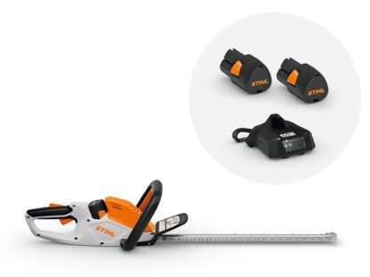 STIHL HSA 40 CORDLESS HEDGE TRIMMER WITH 2X AS 2 BATTERY AND AL 1 CHARGER - BLADE LENGTH 50 CM / 20"