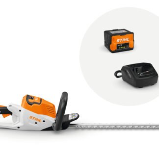 STIHL HSA 50 CORDLESS HEDGE TRIMMER WITH 1X AK 10 BATTERY AND AL 101 CHARGER