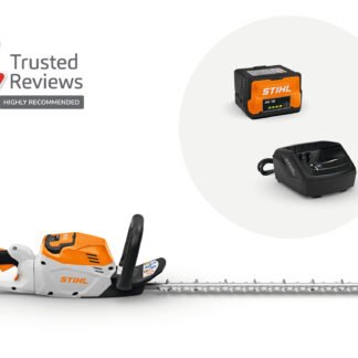 STIHL HSA 60 CORDLESS HEDGE TRIMMER  WITH AK 10 BATTERY AND AL 101 CHARGER - BLADE LENGTH 60 CM / 24"