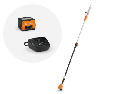 STIHL HTA 50 CORDLESS POLE PRUNER  WITH 1X AK 20 BATTERY AND AL 101 CHARGER - 25 CM / 10" GUIDE BAR