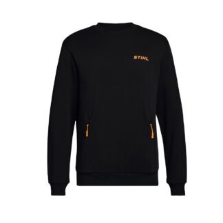 STIHL LOGO SWEATSHIRT - BLACK - XXXL