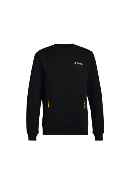 STIHL LOGO SWEATSHIRT - BLACK - XXXL