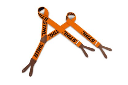 STIHL ORANGE BRACES WITH BUTTONS