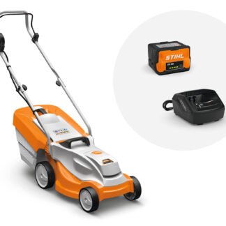 STIHL RMA 235 CORDLESS LAWN MOWER WITH 1X AK 20 BATTERY AND AL 101 CHARGER