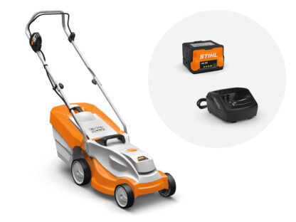 STIHL RMA 235 CORDLESS LAWN MOWER WITH 1X AK 20 BATTERY AND AL 101 CHARGER