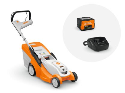 STIHL RMA 239 C CORDLESS LAWN MOWER WITH AK 20 BATTERY AND AL 101 CHARGER